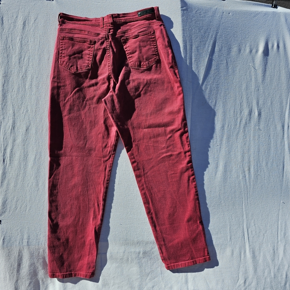 Gloria Vanderbilt Women's Red Jeans - Picture 2 of 6